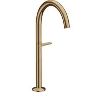 hansgrohe AXOR One robinetterie de lavabo Select 260 pour vasques avec vidage Push-Open, saillie 165mm, 48030140, 48030140, Colorazione: Bronzo spazzolato