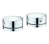 hansgrohe AXOR One Robinetteries de bord de baignoire 2 trous avec thermostat, 48470000, 48470000, Colorazione: cromo