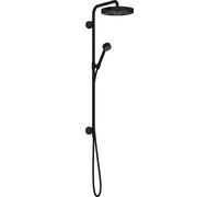 hansgrohe AXOR One Showerpipe 280 1-jet, incasso, 48790670, colore: nero opaco