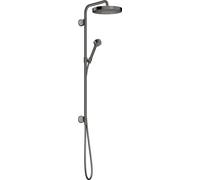 hansgrohe AXOR One Showerpipe 280 1jet, encastré, 48790330, 48790330, Colorazione: Cromo nero lucido