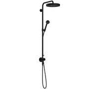 hansgrohe AXOR One Showerpipe avec thermostat et douche de tête 280 1jet encastrée, 48796670, 48796670, Colorazione: nero opaco