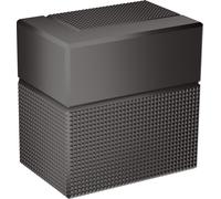 hansgrohe AXOR Robinet d'arrêt de bord encastré, taillé en diamant, 46771330, 46771330, Colorazione: Cromo nero lucido