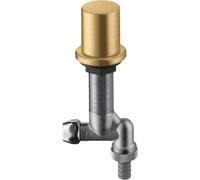 hansgrohe AXOR Robinet d'arrêt pour appareils de cuisine, 10823250, 10823250, Colorazione: Ottico oro spazzolato