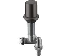 hansgrohe AXOR Robinet d'arrêt pour appareils de cuisine, 10823340, 10823340, Colorazione: Cromo nero spazzolato