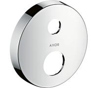 hansgrohe AXOR rosace de rallonge, ronde, 2 trous, 14961800, 14961800, Colorazione: aspetto in acciaio inox
