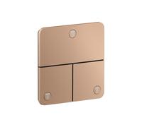 hansgrohe AXOR ShowerSelect ID robinet, 3 consommateurs, encastré, softsquare, 36781300, 36781300, Colorazione: Oro rosso lucido