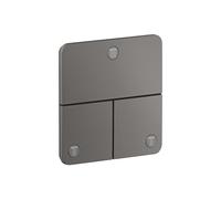 hansgrohe AXOR ShowerSelect ID robinet, 3 consommateurs, encastré, softsquare, 36781340, 36781340, Colorazione: Cromo nero spazzolato