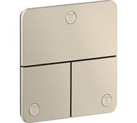 hansgrohe AXOR ShowerSelect ID robinet, 3 consommateurs, encastré, softsquare, 36781820, 36781820, Colorazione: Nichel spazzolato