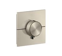 hansgrohe AXOR ShowerSelect ID thermostat, encastré, carré, 1 consommateur, 36757820, 36757820, Colorazione: Nichel spazzolato