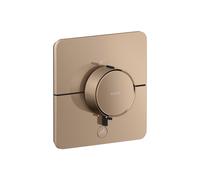 hansgrohe AXOR ShowerSelect ID thermostat, Highflow, encastré, 1 consommateur, une sortie supplémentaire, softsquare, 36778300, 36778300, Colorazione: Oro rosso lucido