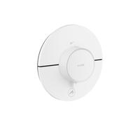 hansgrohe AXOR ShowerSelect ID thermostat, Highflow, encastré, 1 consommateur, une sortie supplémentaire, rond, 36776700, 36776700, Colorazione: Bianco opaco