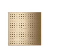 hansgrohe AXOR ShowerSolutions 250/250 Pomme de douche suspendue 1 jet, montage apparent au plafond, 35309140, 35309140, Colorazione: Bronzo spazzolato