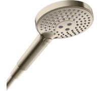 hansgrohe AXOR ShowerSolutions douchette à main 120 3jet EcoSmart 9 l/min, 26051820, 26051820, Colorazione: Nichel spazzolato