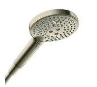 hansgrohe AXOR ShowerSolutions douchette à main 120 3jet EcoSmart 9 l/min, 26051820, 26051820, Colorazione: Nichel spazzolato