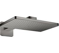 hansgrohe AXOR ShowerSolutions douche de tête 460/300 1 jet, bras de douche, 35274330, 35274330, Colorazione: Cromo nero lucido