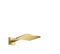 hansgrohe AXOR ShowerSolutions douche de tête de douche 250/250 1 jet, raccord mural, bras de douche 450 mm, 35306990, 35306990, Colorazione: Ottica in oro lucido