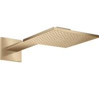hansgrohe AXOR ShowerSolutions douche de tête de douche 250/250 2 jets, raccord mural, bras de douche 450 mm, 35310140, 35310140, Colorazione: Bronzo spazzolato