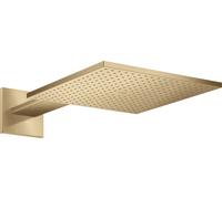 hansgrohe AXOR ShowerSolutions douche de tête de douche 300/300 1 jet, raccord mural, bras de douche 450 mm, 35314140, 35314140, Colorazione: Bronzo spazzolato