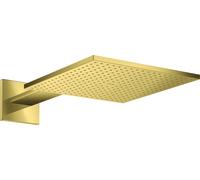 hansgrohe AXOR ShowerSolutions douche de tête de douche 300/300 2 jet, raccord mural, bras de douche 450 mm, 35318990, 35318990, Colorazione: Ottica in oro lucido