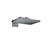 hansgrohe AXOR ShowerSolutions douche de tête de douche 460/300 douchette 2 jets rose, bras de douche, 35275330, 35275330, Colorazione: Cromo nero lucido
