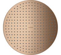 hansgrohe AXOR ShowerSolutions douche suspendue 300 2jet, montage en saillie au plafond, 35305310, 35305310, Colorazione: Oro rosso spazzolato