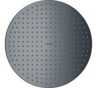 hansgrohe AXOR ShowerSolutions douche suspendue 300 2jet, montage en saillie au plafond, 35305340, 35305340, Colorazione: Cromo nero spazzolato
