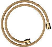 hansgrohe AXOR ShowerSolutions flexible de douche textile, 1250mm, écrou conique et cylindrique, 28227990, 28227990, Colorazione: Ottica in oro lucido