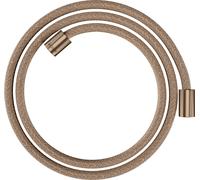 hansgrohe AXOR ShowerSolutions flexible de douche textile, 1600mm, écrou cylindrique des deux côtés, 28261310, 28261310, Colorazione: Oro rosso spazzolato