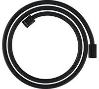 hansgrohe AXOR ShowerSolutions flexible de douche textile, 1600mm, écrou cylindrique des deux côtés, 28261670, 28261670, Colorazione: nero opaco