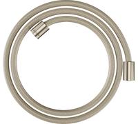 hansgrohe AXOR ShowerSolutions flexible de douche textile, 1600mm, écrou cylindrique des deux côtés, 28261820, 28261820, Colorazione: Nichel spazzolato