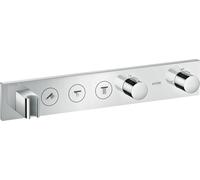 hansgrohe AXOR ShowerSolutions module de thermostat Select 530/90, encastré, 3 consommateurs, set complet, 18356250, 18356250, Colorazione: Ottico oro spazzolato