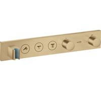 hansgrohe AXOR ShowerSolutions module de thermostat Select 530/90, encastré, 3 consommateurs, set complet, 18356140, 18356140, Colorazione: Bronzo spazzolato