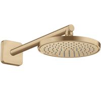 hansgrohe AXOR ShowerSolutions pomme de douche 220, 1 type de jet, économie deau, 35383140, 35383140, Colorazione: Bronzo spazzolato