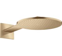 hansgrohe AXOR ShowerSolutions pomme de douche 300 2 jet, raccord mural, bras de douche 450 mm, 35303140, 35303140, Colorazione: Bronzo spazzolato