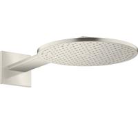 hansgrohe AXOR ShowerSolutions pomme de douche 300 2 jet, raccord mural, bras de douche 450 mm, 35303800, 35303800, Colorazione: Ottica in acciaio inossidabile