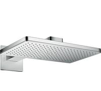 Hansgrohe AXOR ShowerSolutions soffione doccia 460/300 1 getto, braccio doccia, rosone quadrato, Colorazione: cromo