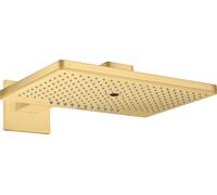 hansgrohe AXOR ShowerSolutions pomme de douche 460/300 3jet, bras de douche, rosette carrée, 35282250, 35282250, Colorazione: Ottico oro spazzolato