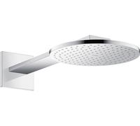 hansgrohe AXOR ShowerSolutions pomme de douche 250 1 jet, raccord mural, bras de douche 450 mm, 35284000, 35284000, Colorazione: cromo