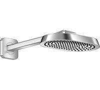 hansgrohe AXOR ShowerSphere Douche de tête 250/160 1jet EcoSmart avec bras de douche, 39755000, 39755000, Colorazione: cromo