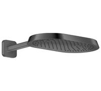 hansgrohe AXOR ShowerSphere Douche de tête 370/220 1jet avec bras de douche, 39748330, 39748330, Colorazione: Cromo nero lucido
