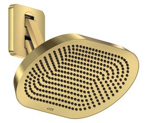 hansgrohe AXOR ShowerSphere Douche de tête 370/220 2jet EcoSmart avec bras de douche mobile, 39746990, 39746990, Colorazione: Ottica in oro lucido