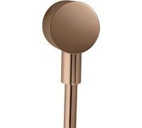 Hansgrohe AXOR Starck FixFit attacco tubo rotondo, 27451300, colore: lucido