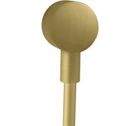 Hansgrohe AXOR Starck FixFit attacco tubo rotondo, 27451950, colore: spazzolato