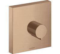 hansgrohe AXOR Starck Kit complet Robinet d'arrêt carré encastré DN15 / DN20, 10972310, 10972310, Colorazione: Oro rosso spazzolato