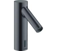 hansgrohe AXOR Starck Mélangeur électronique de lavabo DN15, fonctionnant sur batterie, 10106340, 10106340, Colorazione: Cromo nero spazzolato