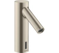 hansgrohe AXOR Starck Mélangeur électronique de lavabo DN15, fonctionnant sur batterie, 10106820, 10106820, Colorazione: Nichel spazzolato