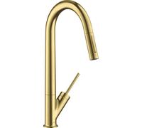 Hansgrohe AXOR Starck miscelatore cucina monocomando 270 con doccetta estraib...