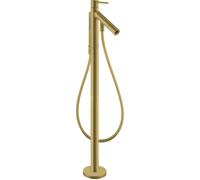 hansgrohe AXOR Starck Mitigeur monocommande de baignoire au sol DN15, 10456950, 10456950, Colorazione: Ottone spazzolato