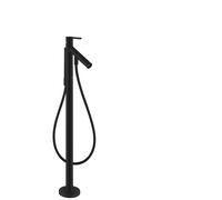 hansgrohe AXOR Starck Mitigeur monocommande de baignoire, sur pied, saillie 156mm, 10455670, 10455670, Colorazione: nero opaco