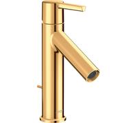 hansgrohe AXOR Starck mitigeur monocommande de lavabo 100 avec béqu'ille CoolStart, chromé, 10007990, 10007990, Colorazione: Ottica in oro lucido